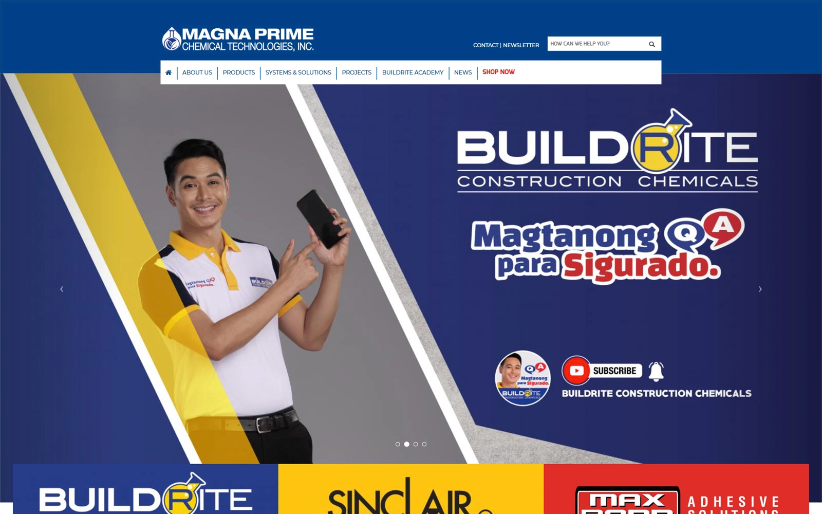 Magna Prime website